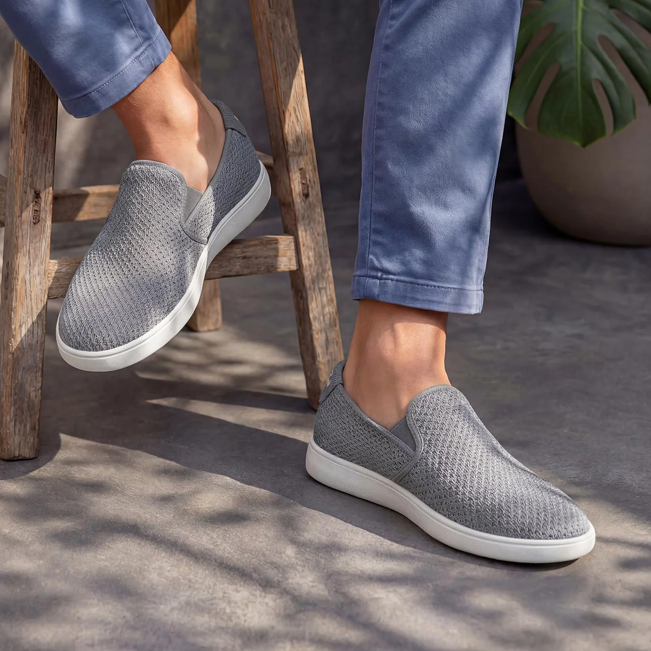 Wood Sneaker Slip-On Men - Image 12