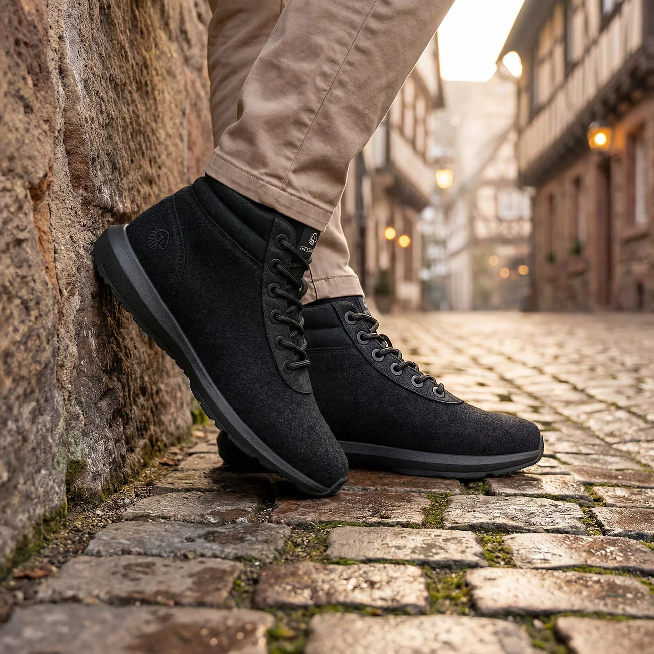 Wool Sneaker High Top Men - Image 35